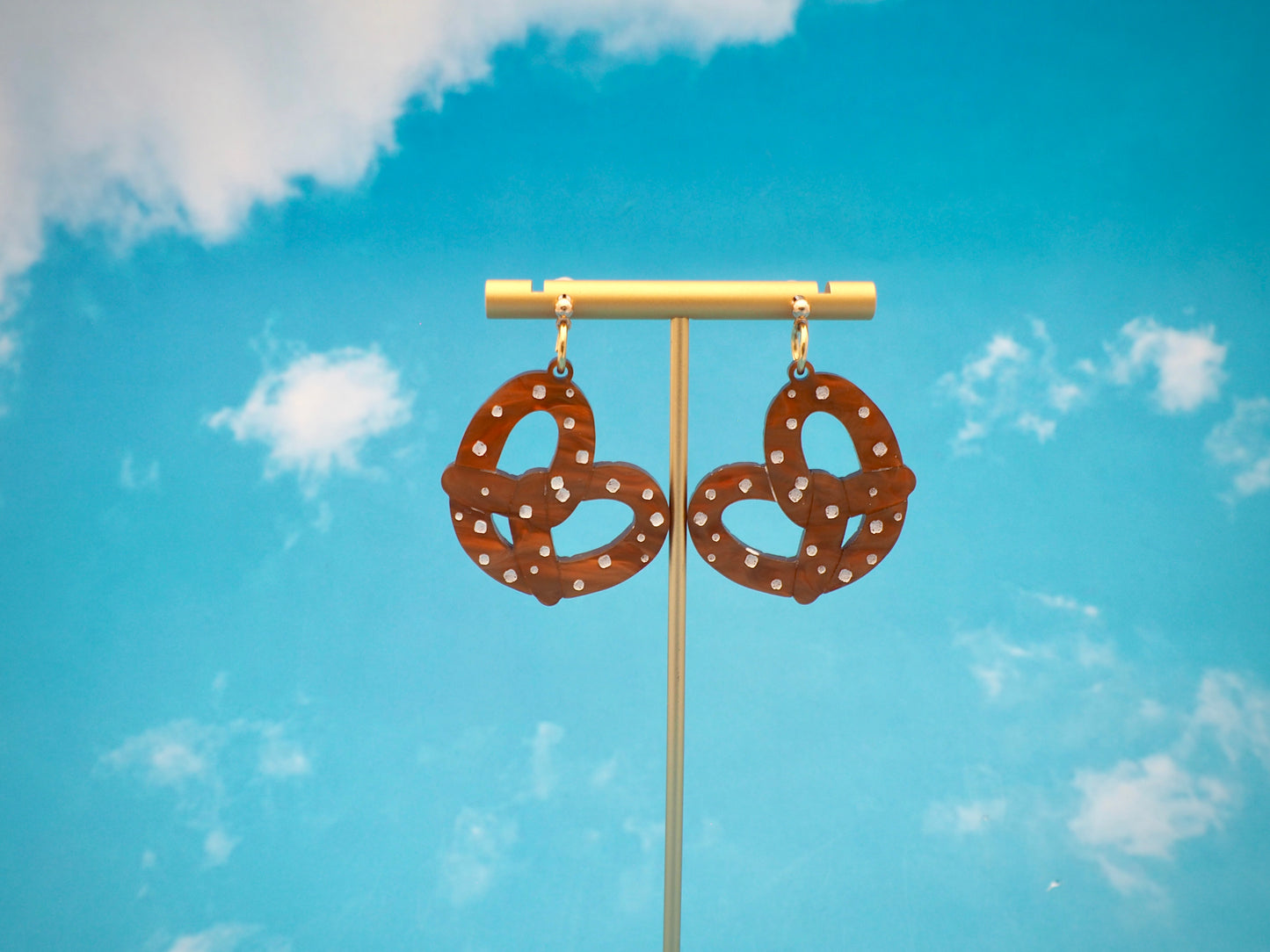 Bavarian Pretzel earrings