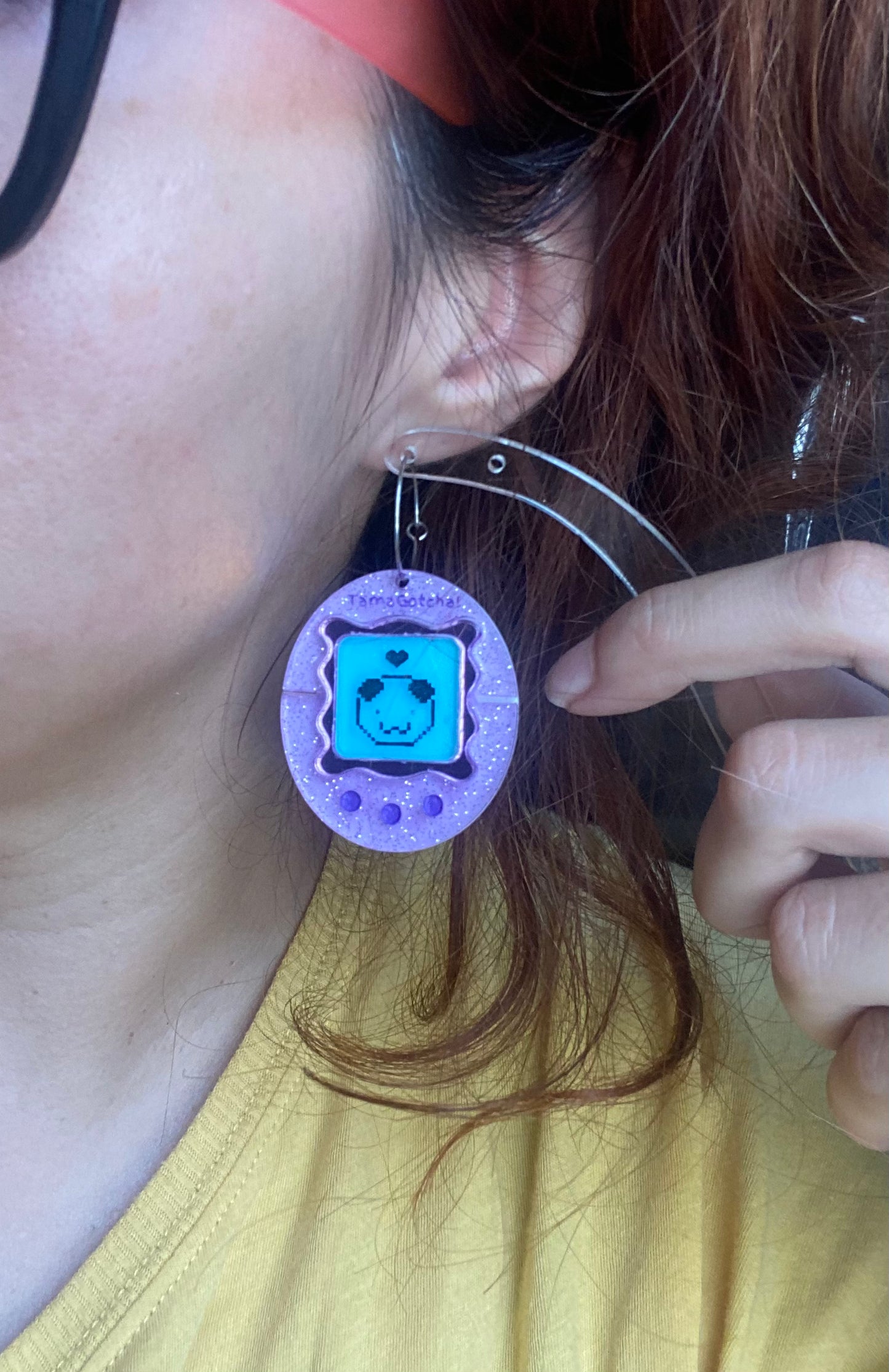 TamaGotcha! Inspired Acrylic Earrings