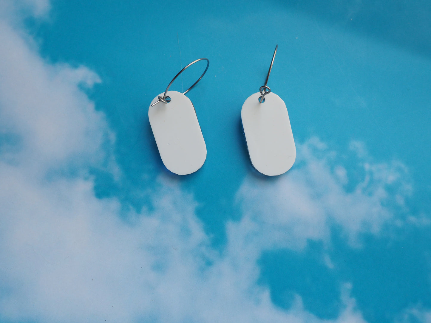 Chill Pill/Happy Pill Acrylic Earrings