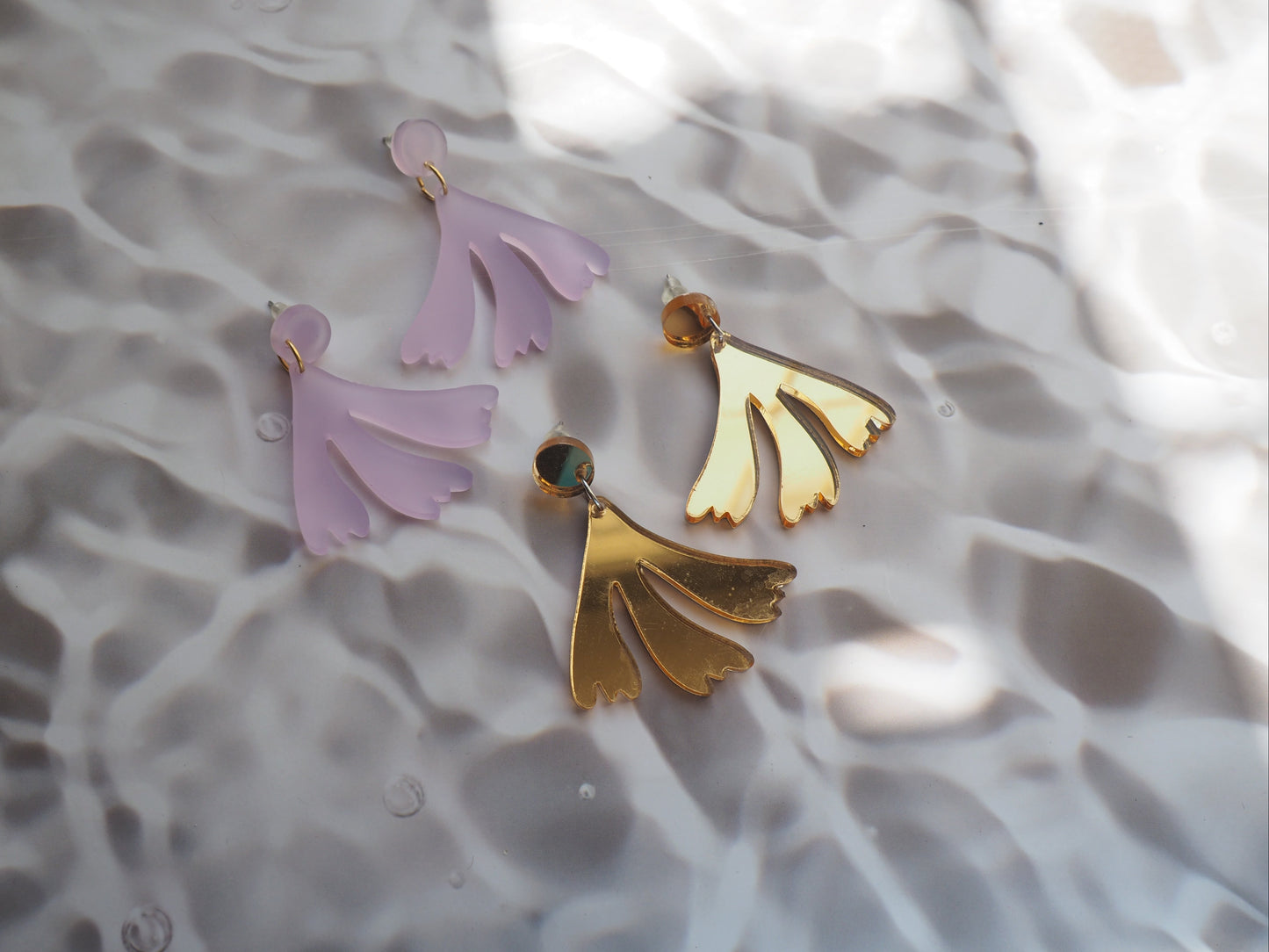 Matisse Inspired Acrylic Earrings
