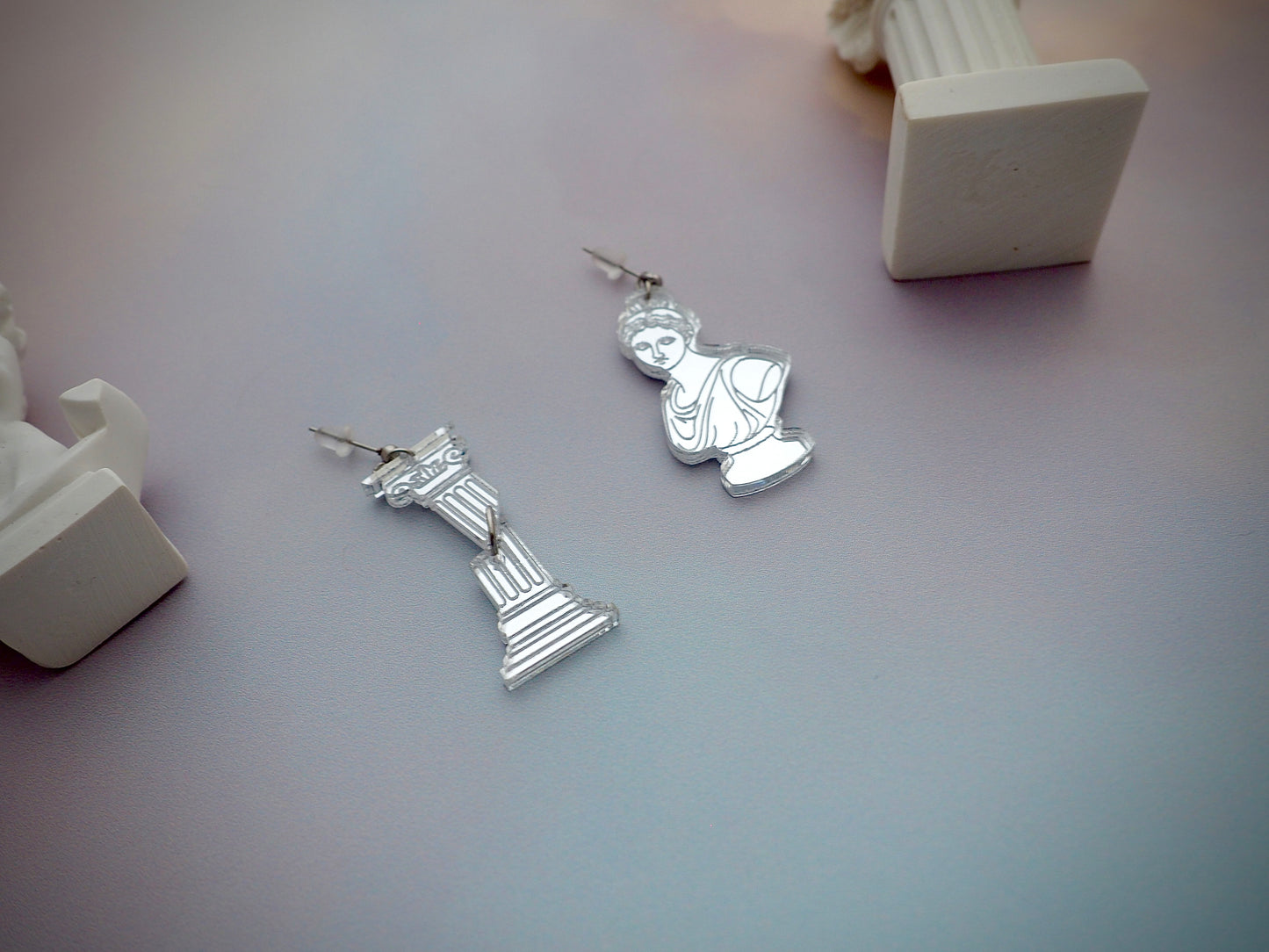 Ruins of Pompeii earrings