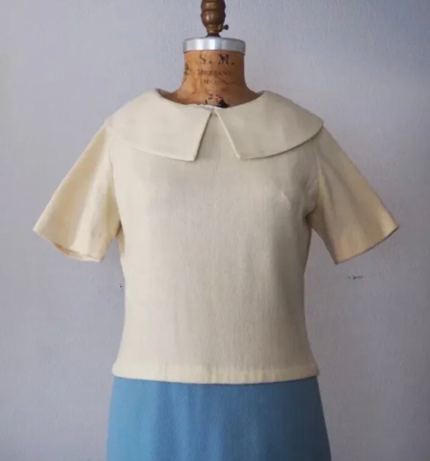 1960’s Bobbie Brooks mod wool dress—M