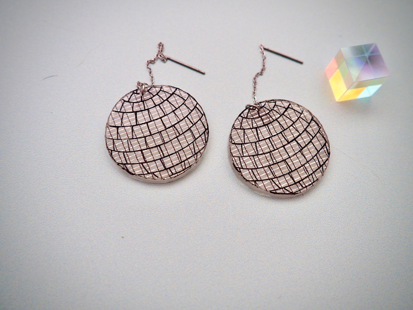 Deck the Halls with Disco Balls earrings