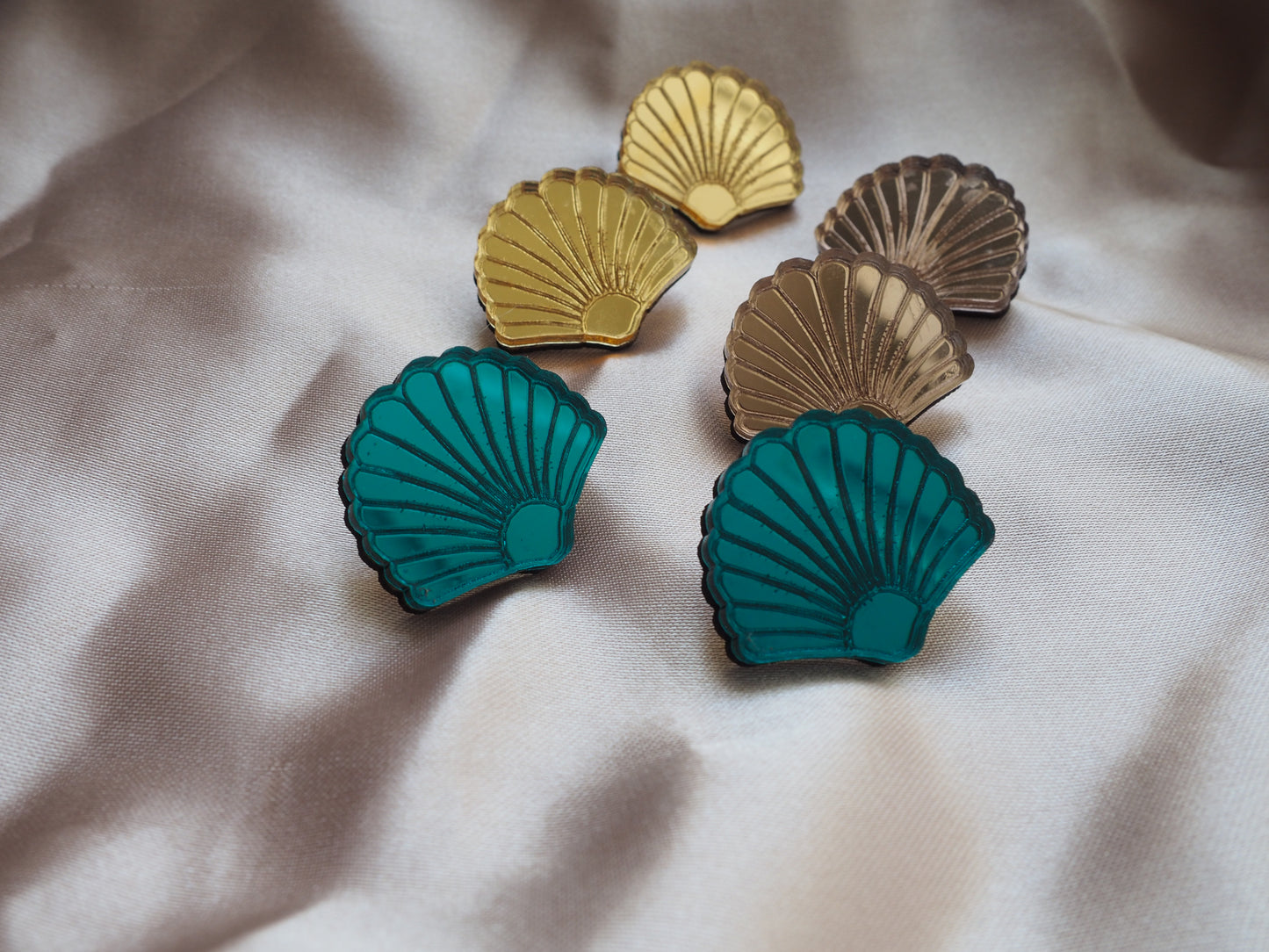 Art Deco Fan studs