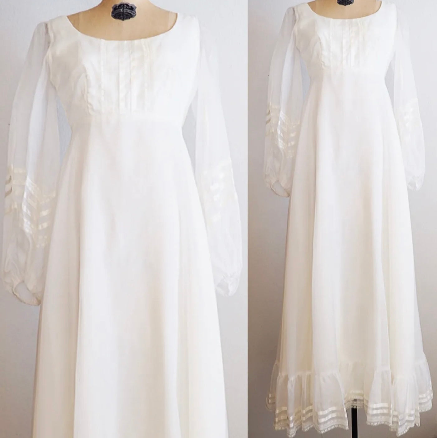 1970’s Lorrie Deb Prairie style dress—XS/S