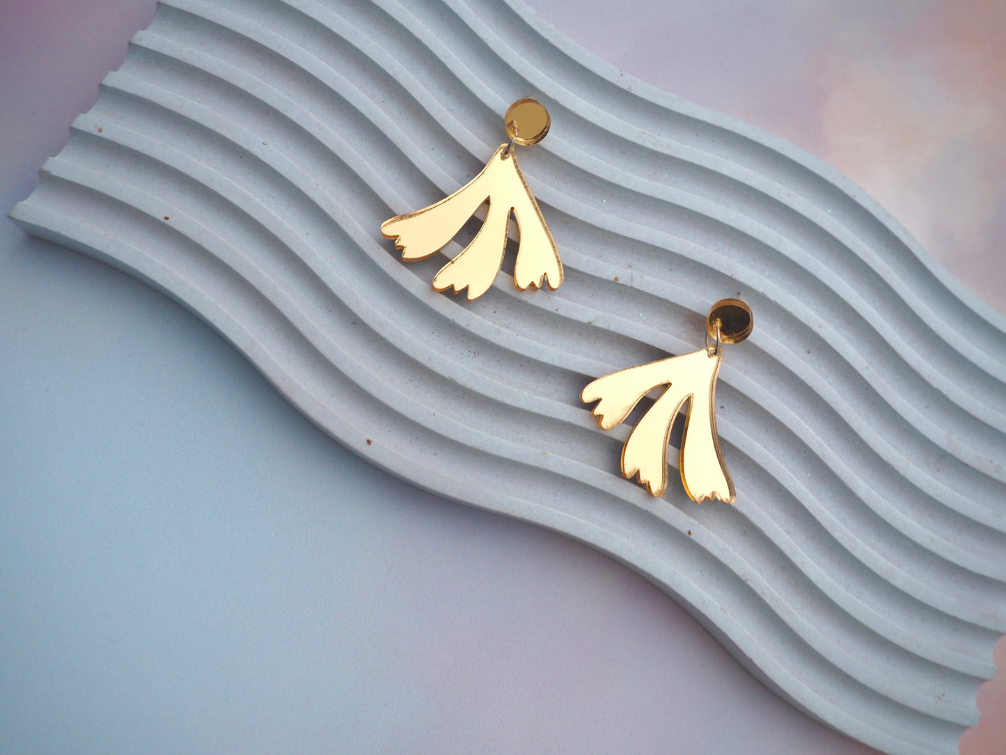 Matisse Inspired Acrylic Earrings