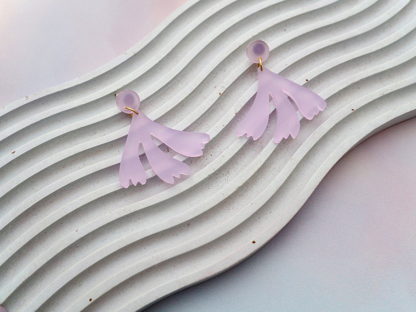 Matisse Inspired Acrylic Earrings