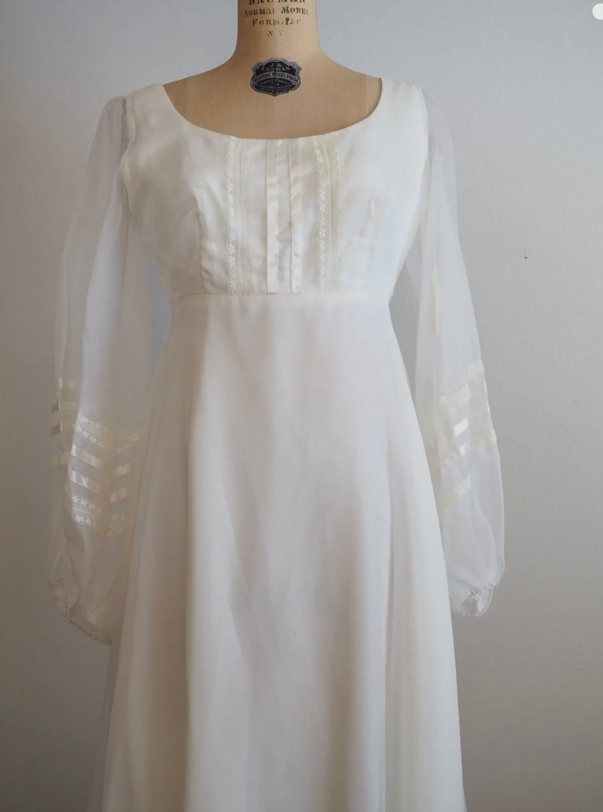 1970’s Lorrie Deb Prairie style dress—XS/S