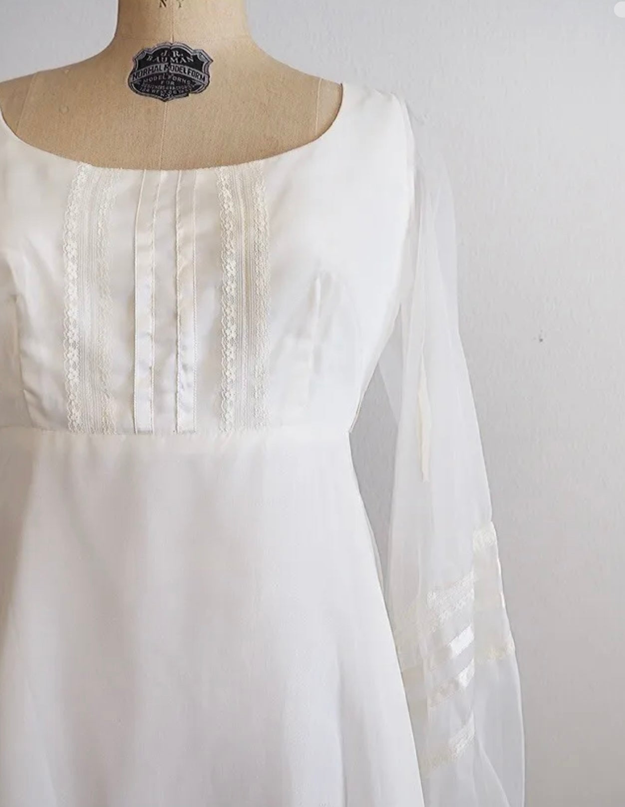 1970’s Lorrie Deb Prairie style dress—XS/S