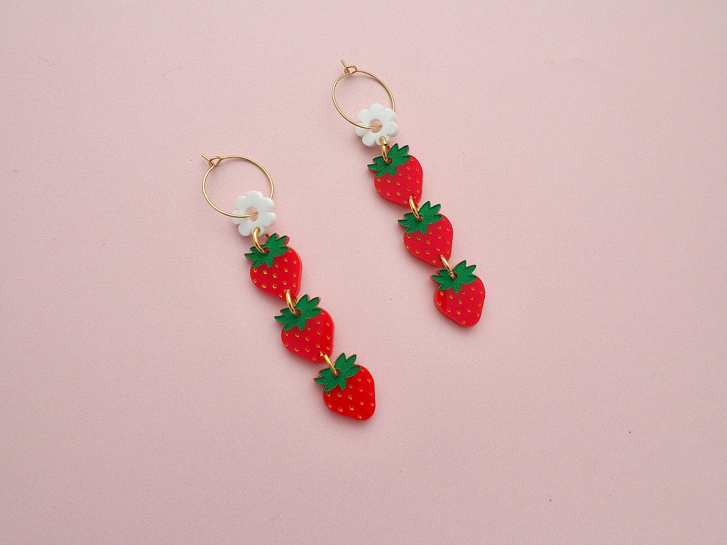 I Love You Berry Mush earrings