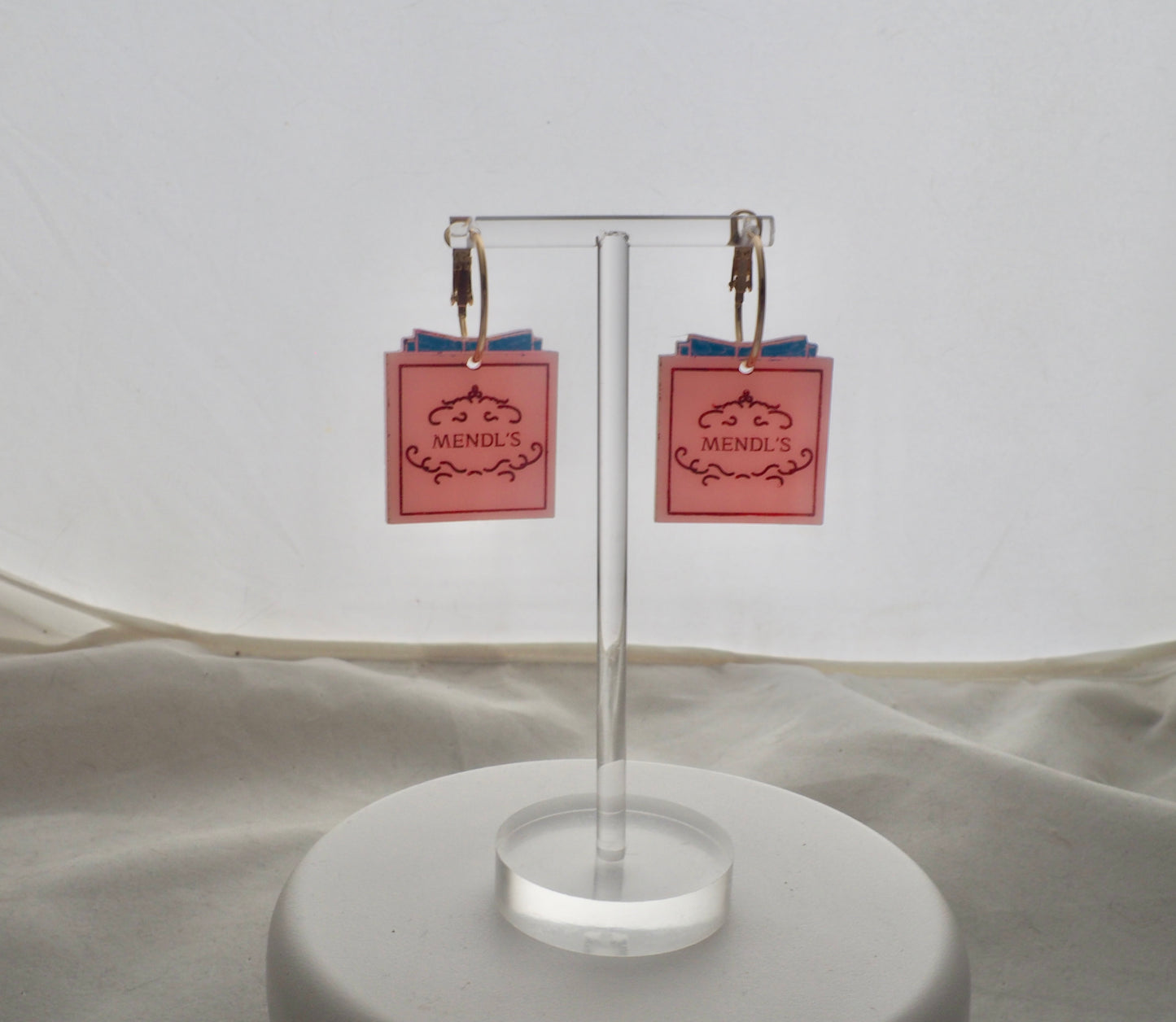 Mendls Patisserie box earrings