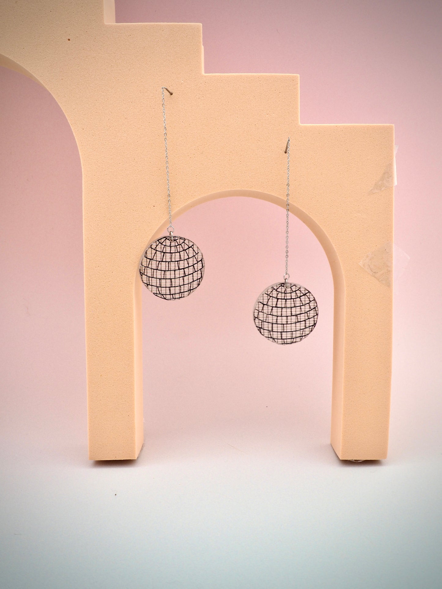 Deck the Halls with Disco Balls earrings