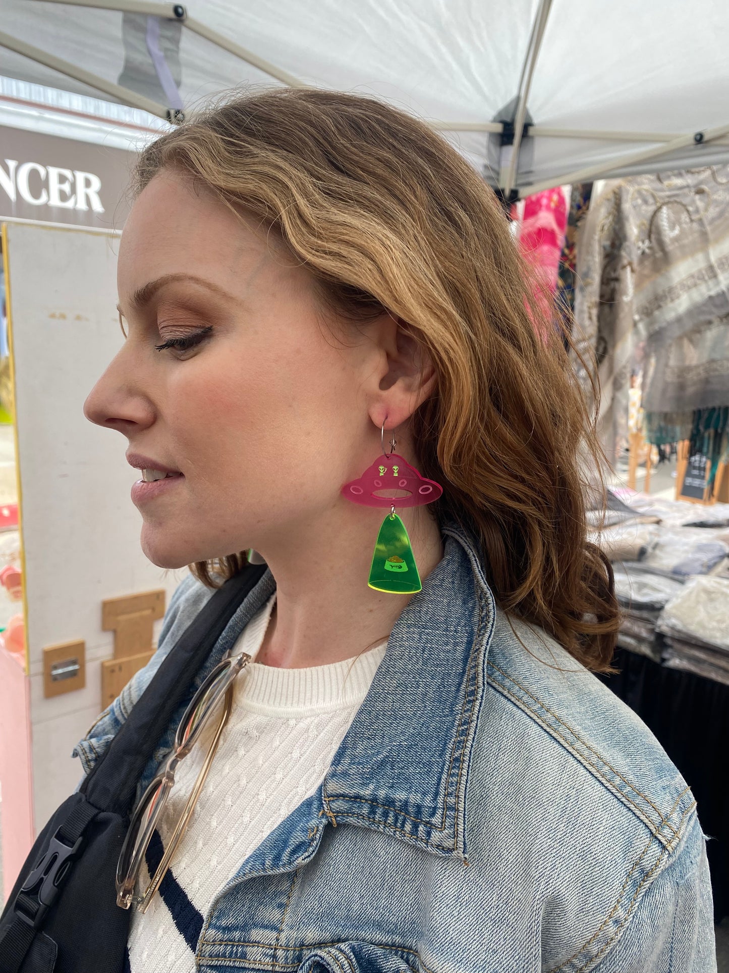 Space Kitty earrings