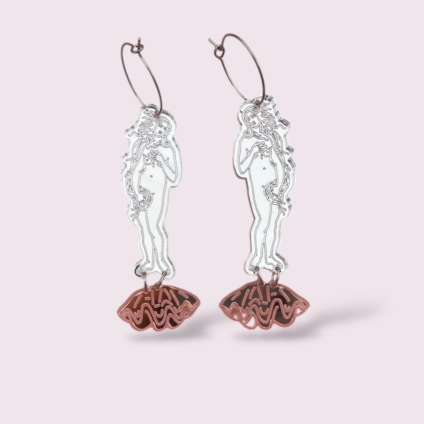 Birth of Venus Acrylic Earrings