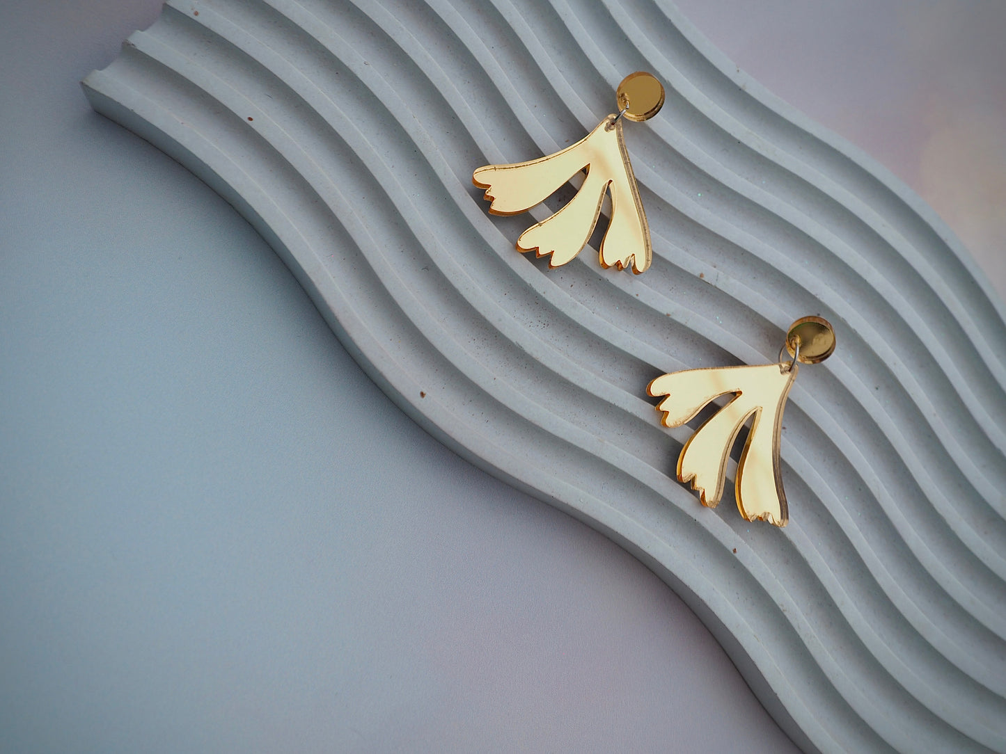 Matisse Inspired Acrylic Earrings