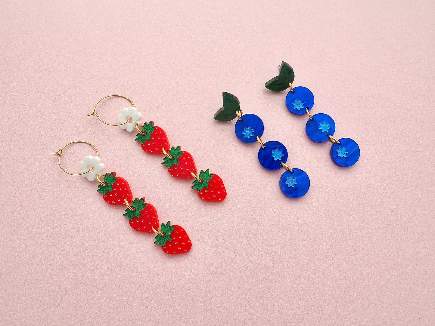 I Love You Berry Mush earrings