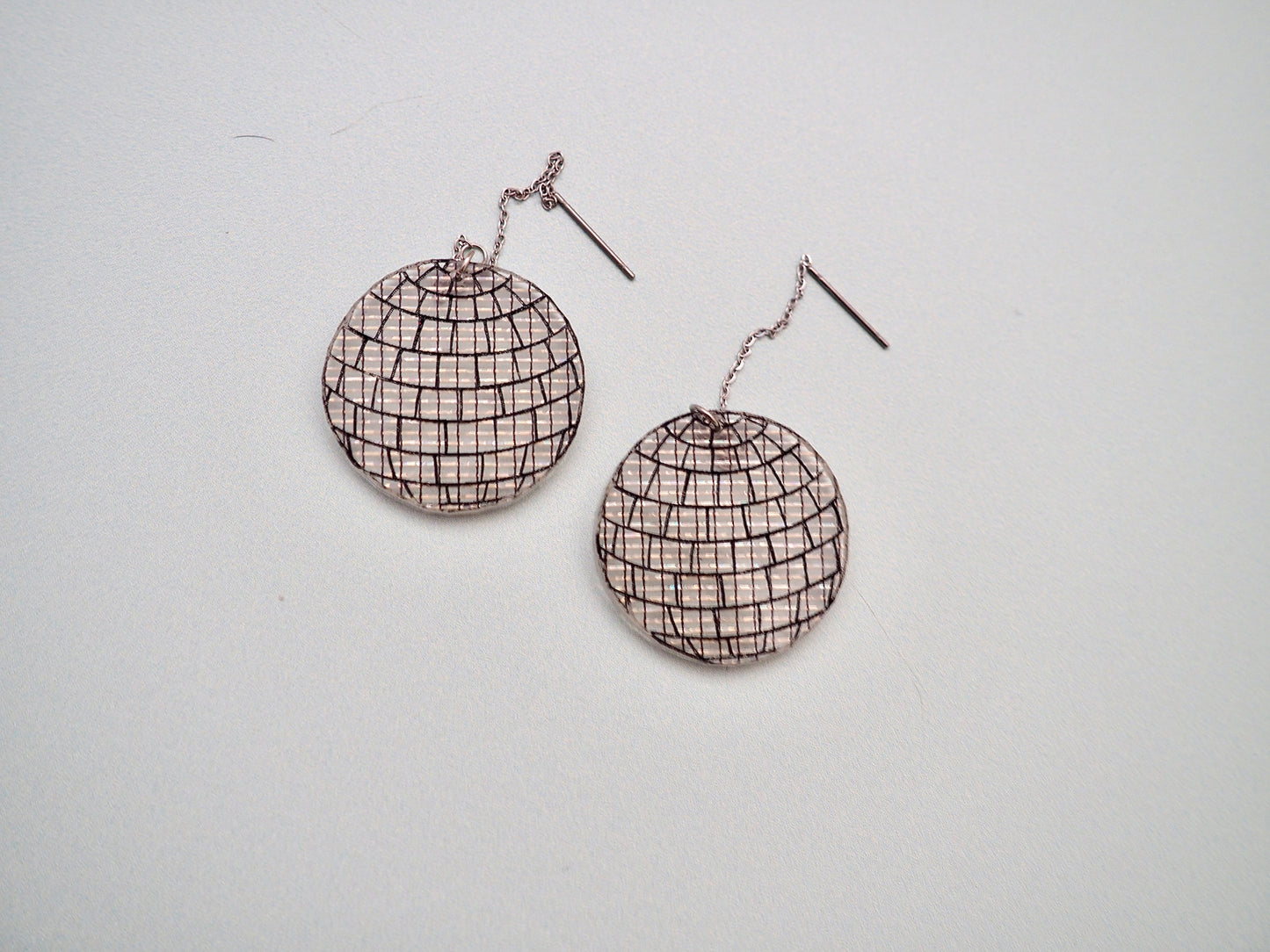 Deck the Halls with Disco Balls earrings