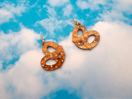 Bavarian Pretzel earrings