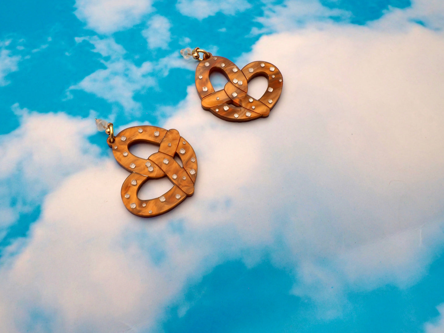 Bavarian Pretzel earrings
