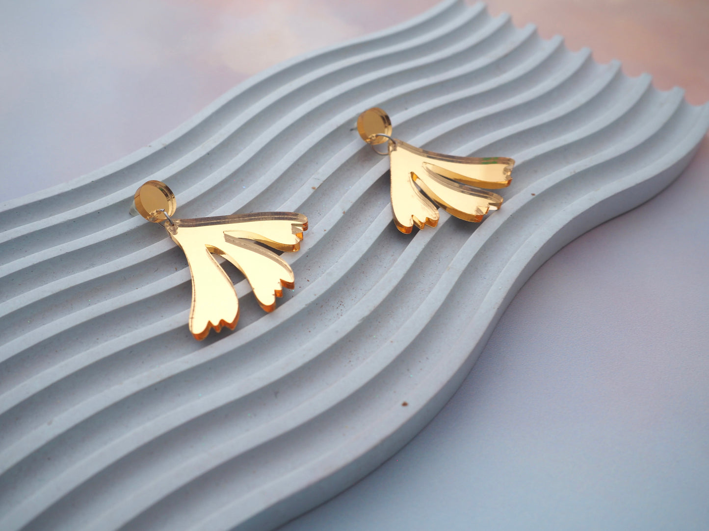 Matisse Inspired Acrylic Earrings
