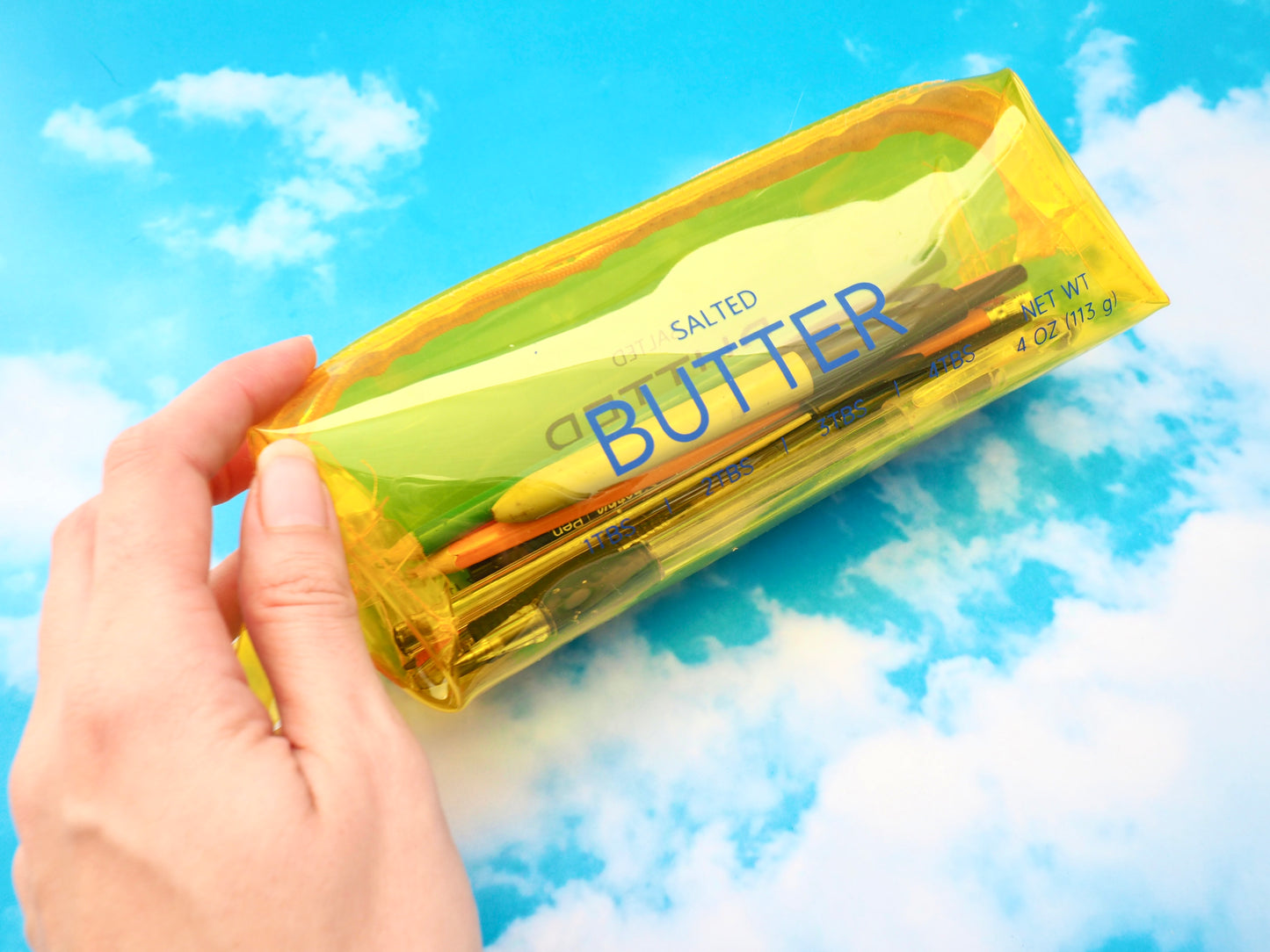 Butter Is Life pencil case