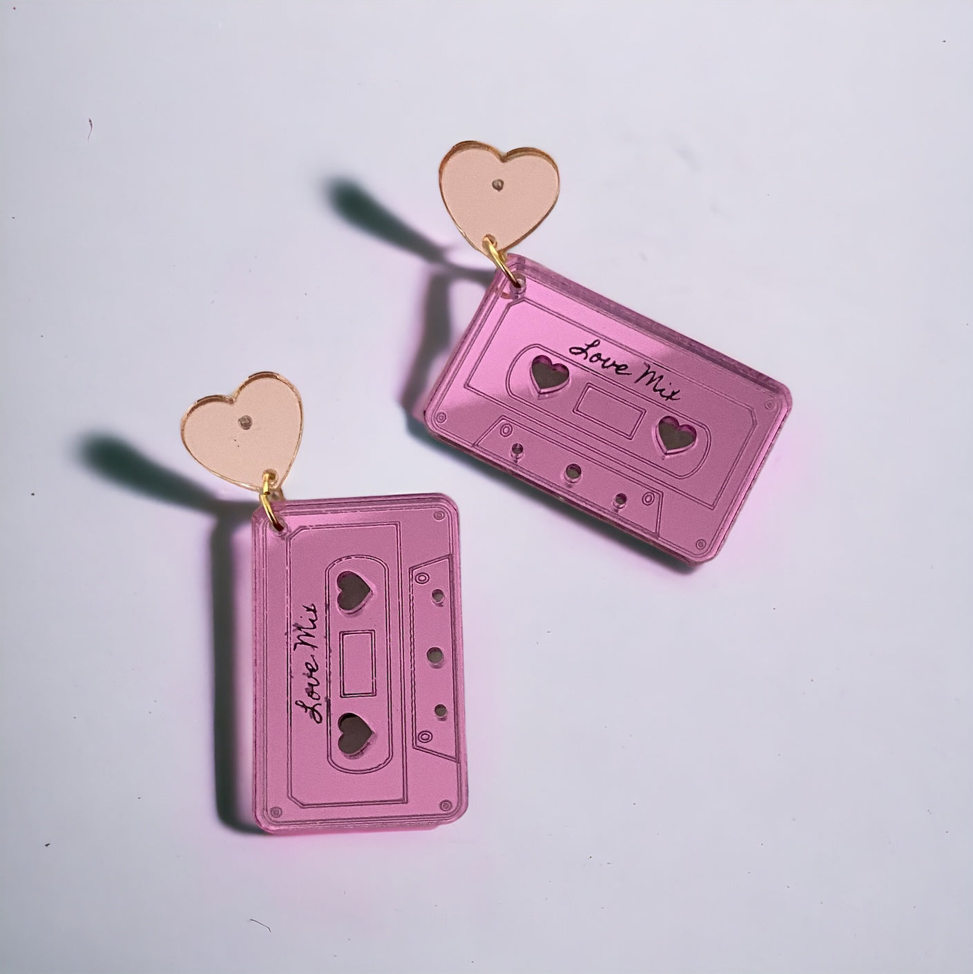 Retro Cassette Tape earrings