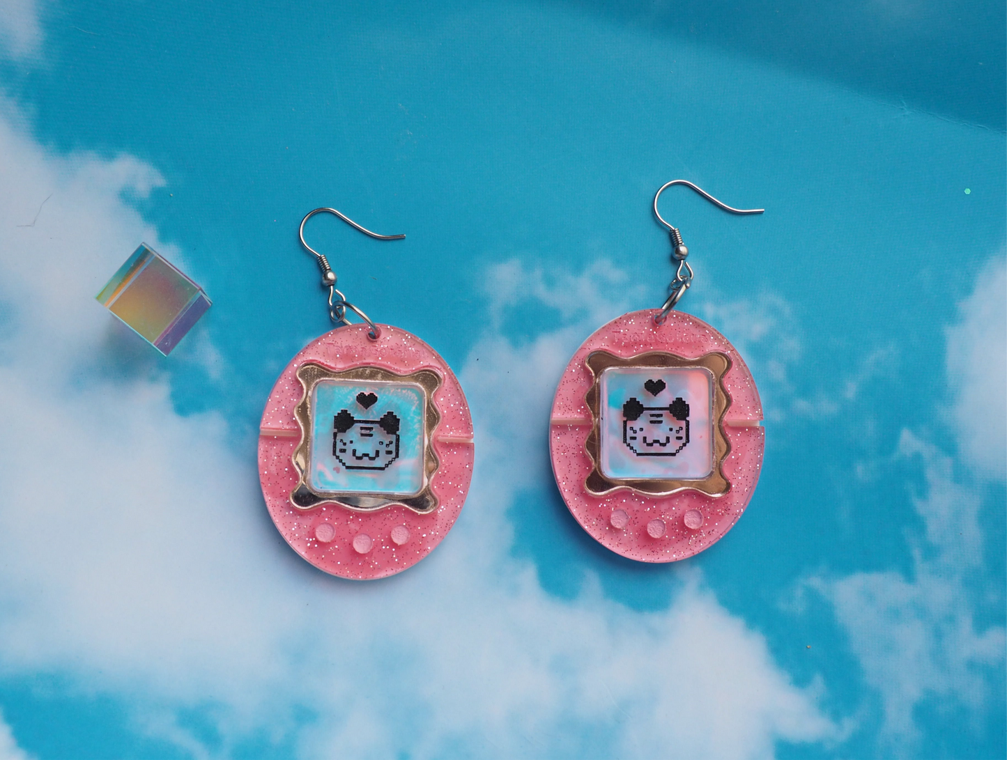 TamaGotcha! Inspired Acrylic Earrings