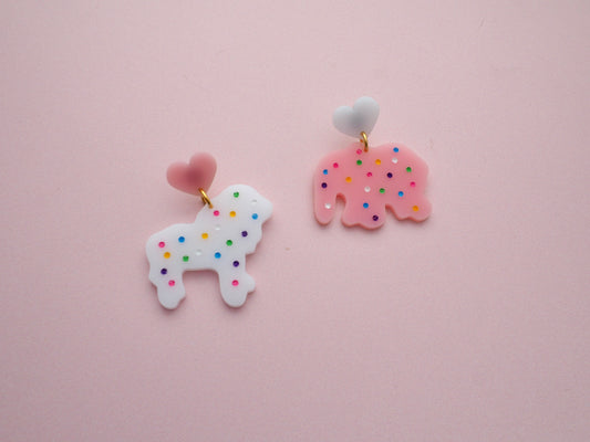 Animal Cookie earrings