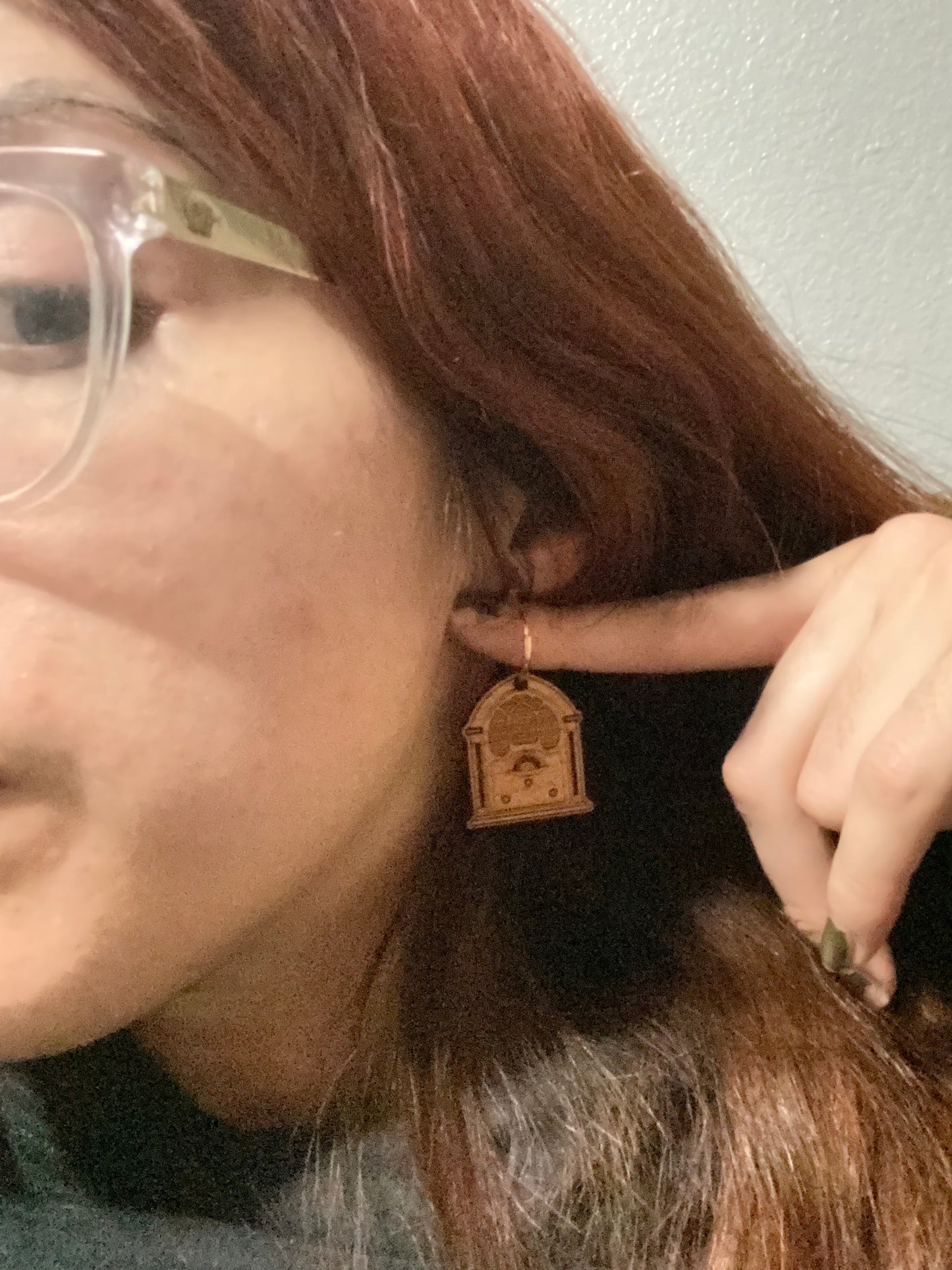 Grandma’s Radio earrings