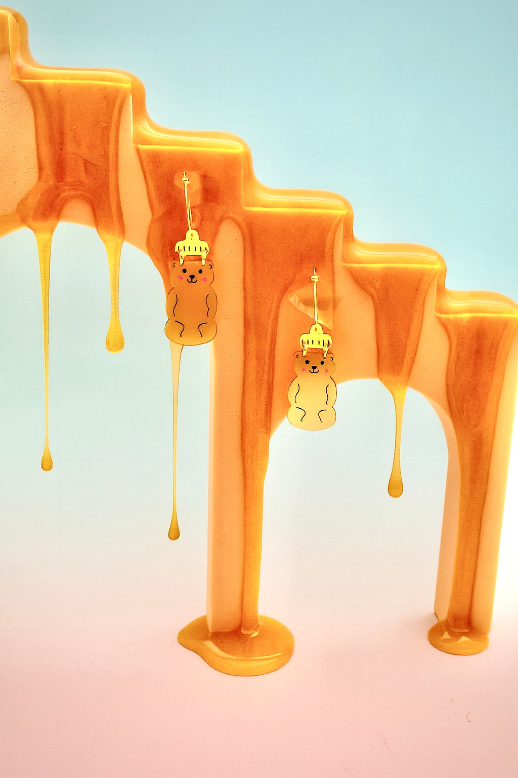 Honey Bear earrings