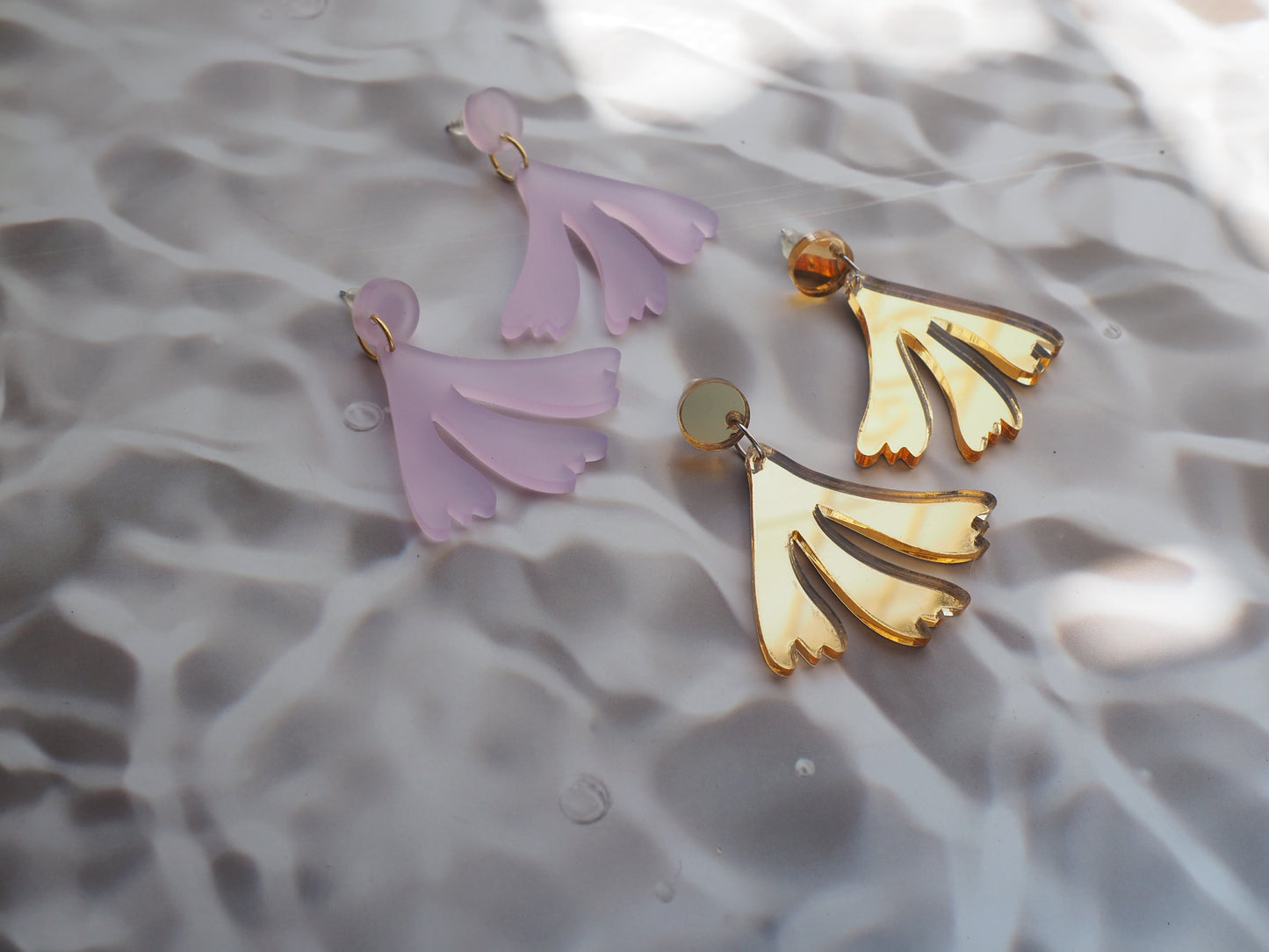 Matisse Inspired Acrylic Earrings