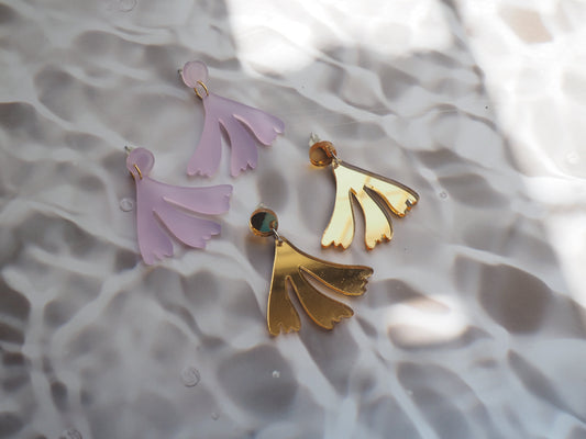 Matisse Inspired Acrylic Earrings