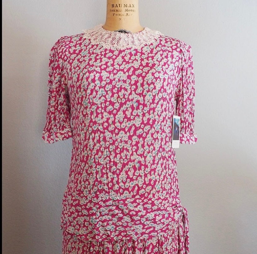 1970’s flapper style dress—S/M