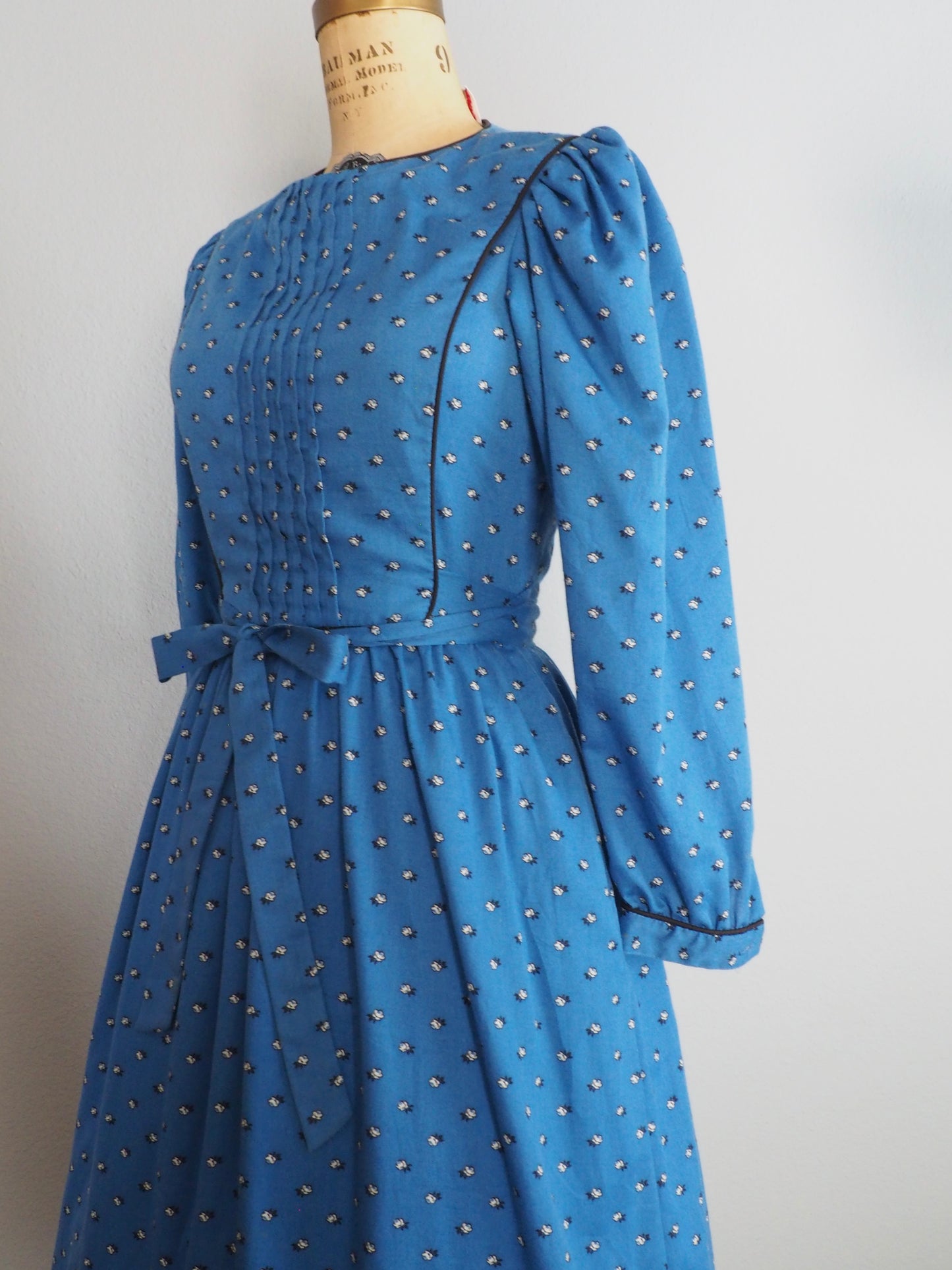 1970’s LANZ Floral print dress—S