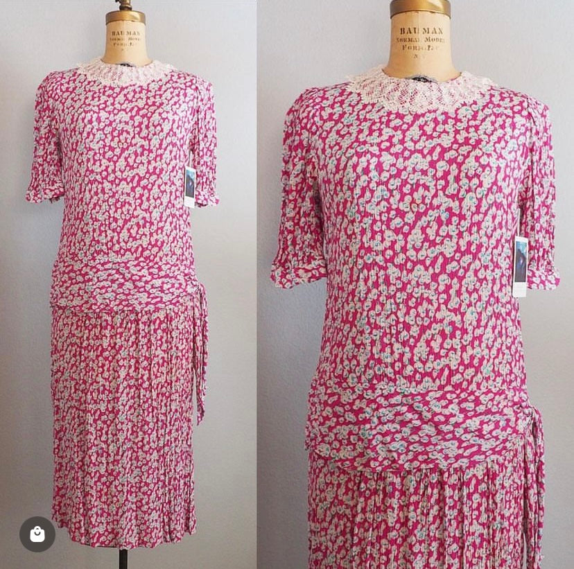 1970’s flapper style dress—S/M