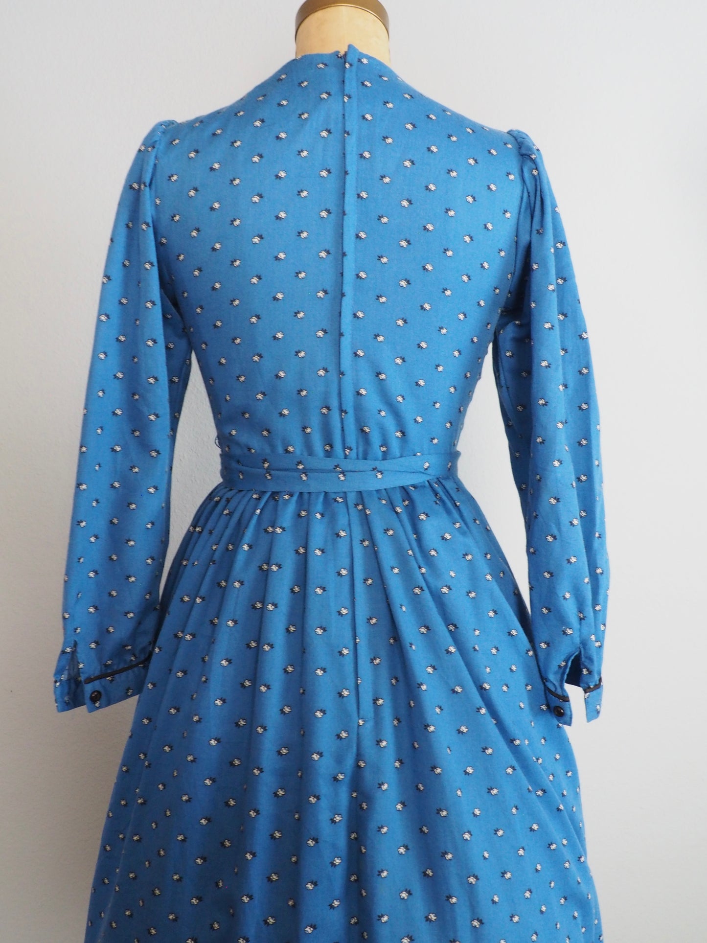 1970’s LANZ Floral print dress—S